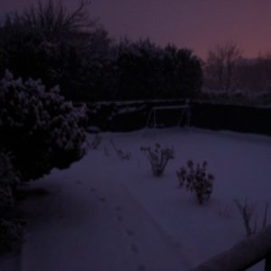 7 janvier 2009, neige à Venelles