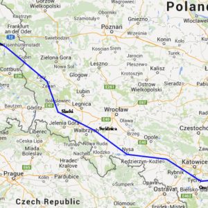Krakow to Berlin Cycle ride 2014