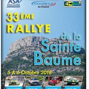 La 33e édition rallye de la Sainte-Baume
