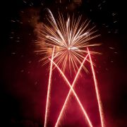 Feu d'artifice St Christophe sur Guiers 2011