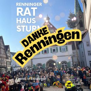 08.02.2025 -Rathaussturm in Renningen