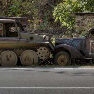 Rusty cars