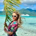 Eva Zellhofer in French Polynesia