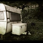 verlaten camping