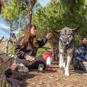 European Nomads in Nerja, Spain