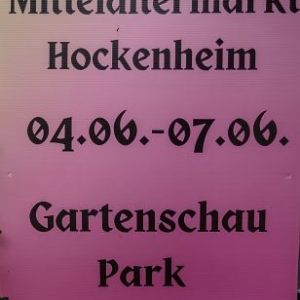 Mittelaltermarkt Hockenheim 2026 - Donnerstag