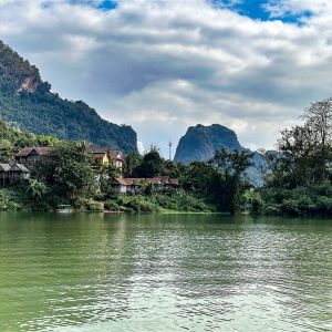 SAILING ALONG MEKONG IN LAOS 2024