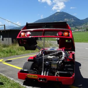 Ferrari Treffen in Alpnach