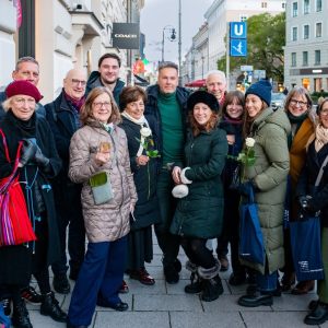 EZ 126 Erinnerungszeichen zum Gedenken an Anna (Aniela) Caspari, Brienner Straße 12, 20.11.24