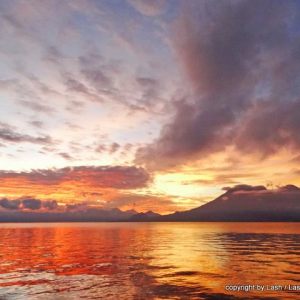 12 Views of Toliman Volcano at Lake Atitlan - Guatemala