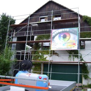 Baustelle Nürnberg Familie Keller