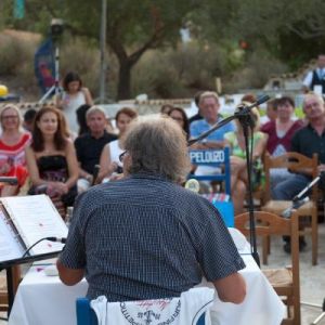 Kurt Gober, eine musikalische Sommerlesung 2013 Zakynthos